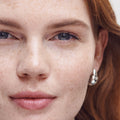 Light Brown |  face | Model is wearing Brow 1980 and Brow 1990 in Light Brown