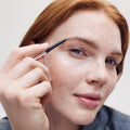 Master || Model is applying brow 1990 in shade light brown