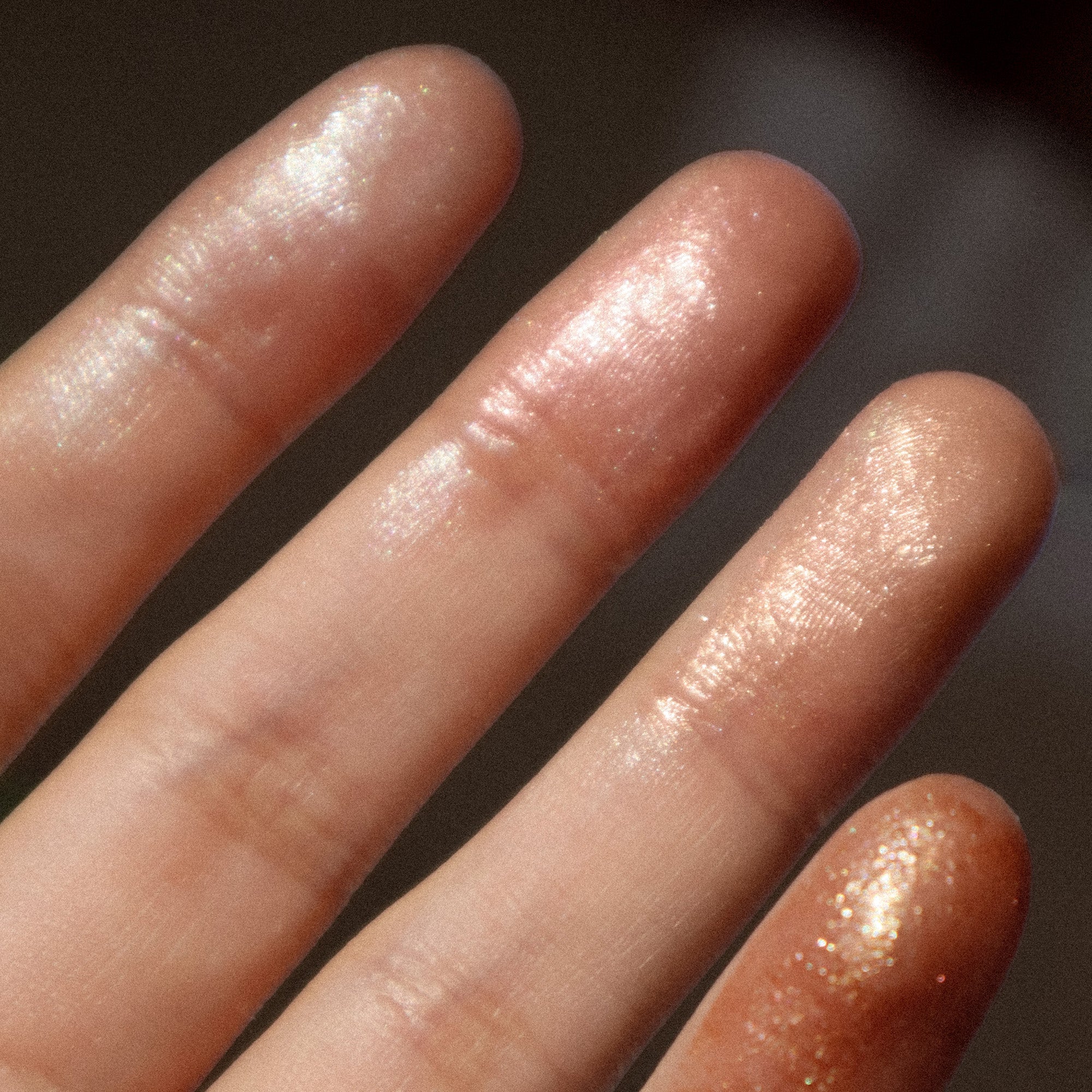 Cava | | Day Glow swatched on fingers