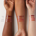 Pink Beet | | Swatches of Shades Sangria, Taupe,  Pink Beet, Marrakech on arms