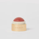 Master || A cream blush balm by Merit Beauty in color Beverly Hills and gold body