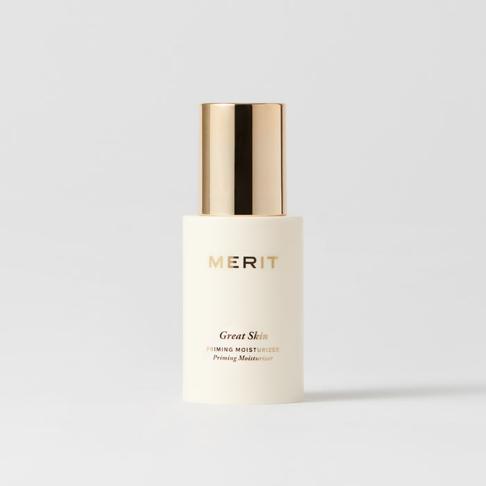 Master || Bottle of Great Skin Moisturizer against a white background.
