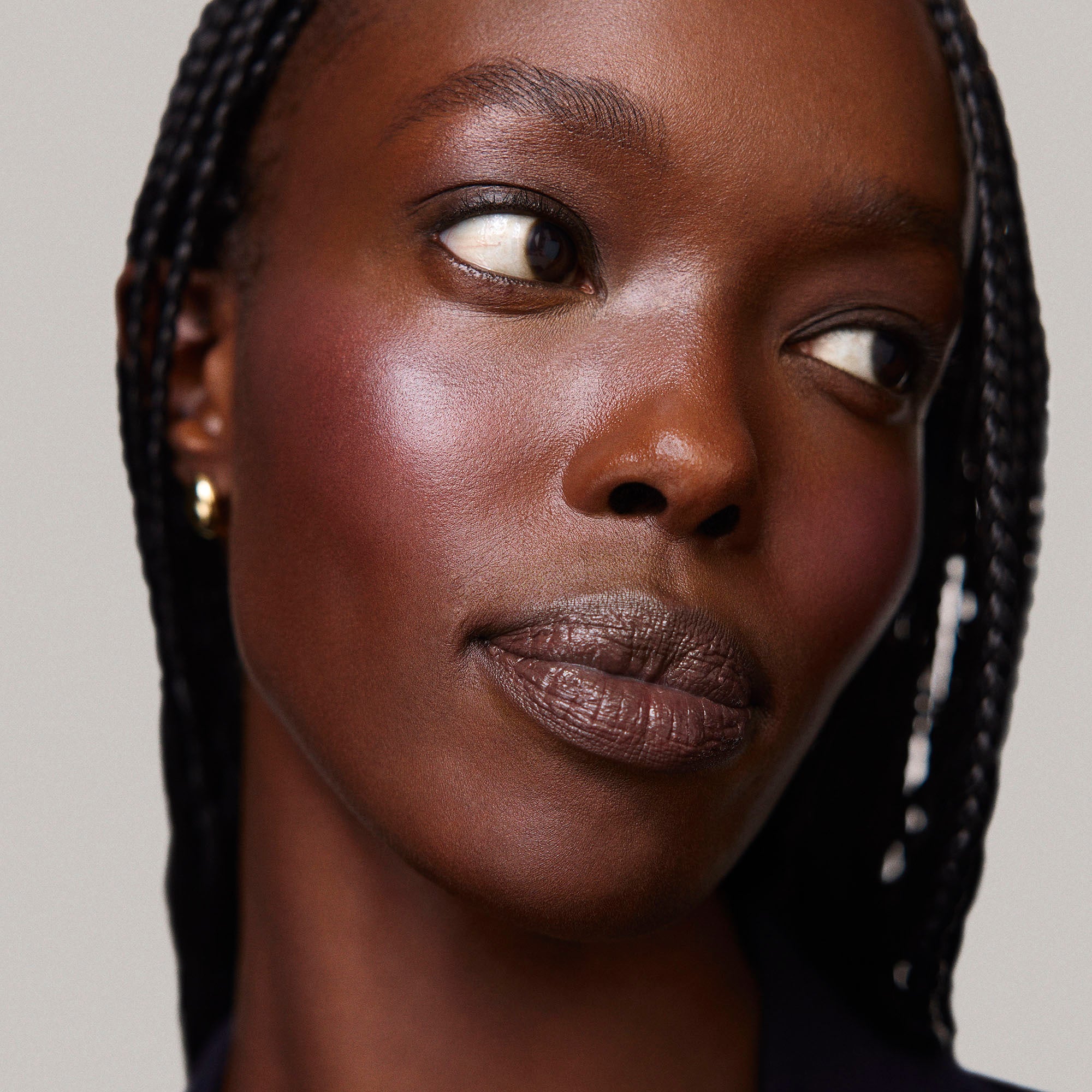 Archival | face::rich | Model is wearing Flush Balm in shade Archival