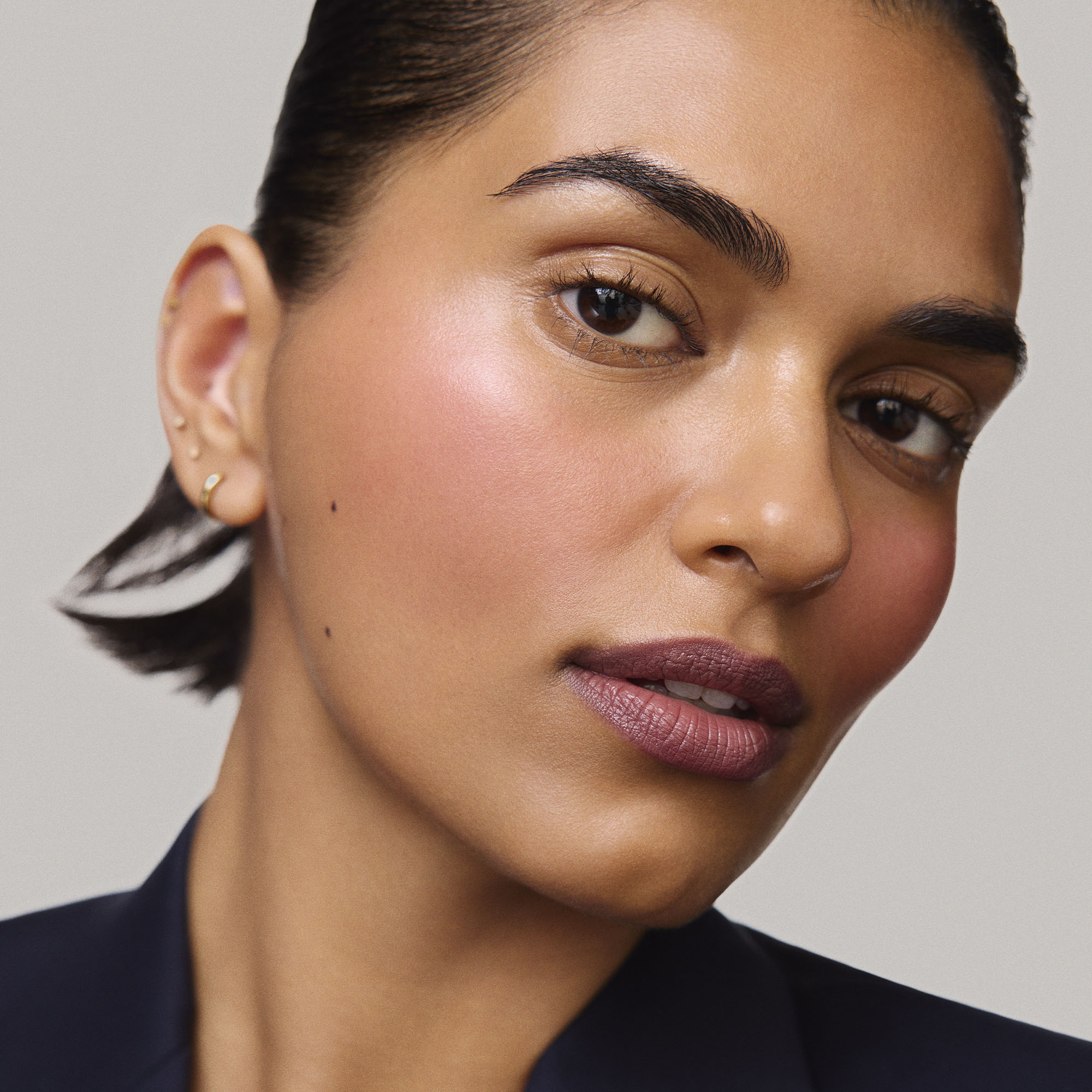 Master ||  Model is wearing Flush Balm in shade Archival