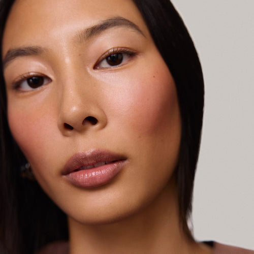 Master || Model is wearing Flush Balm in shade Bespoke