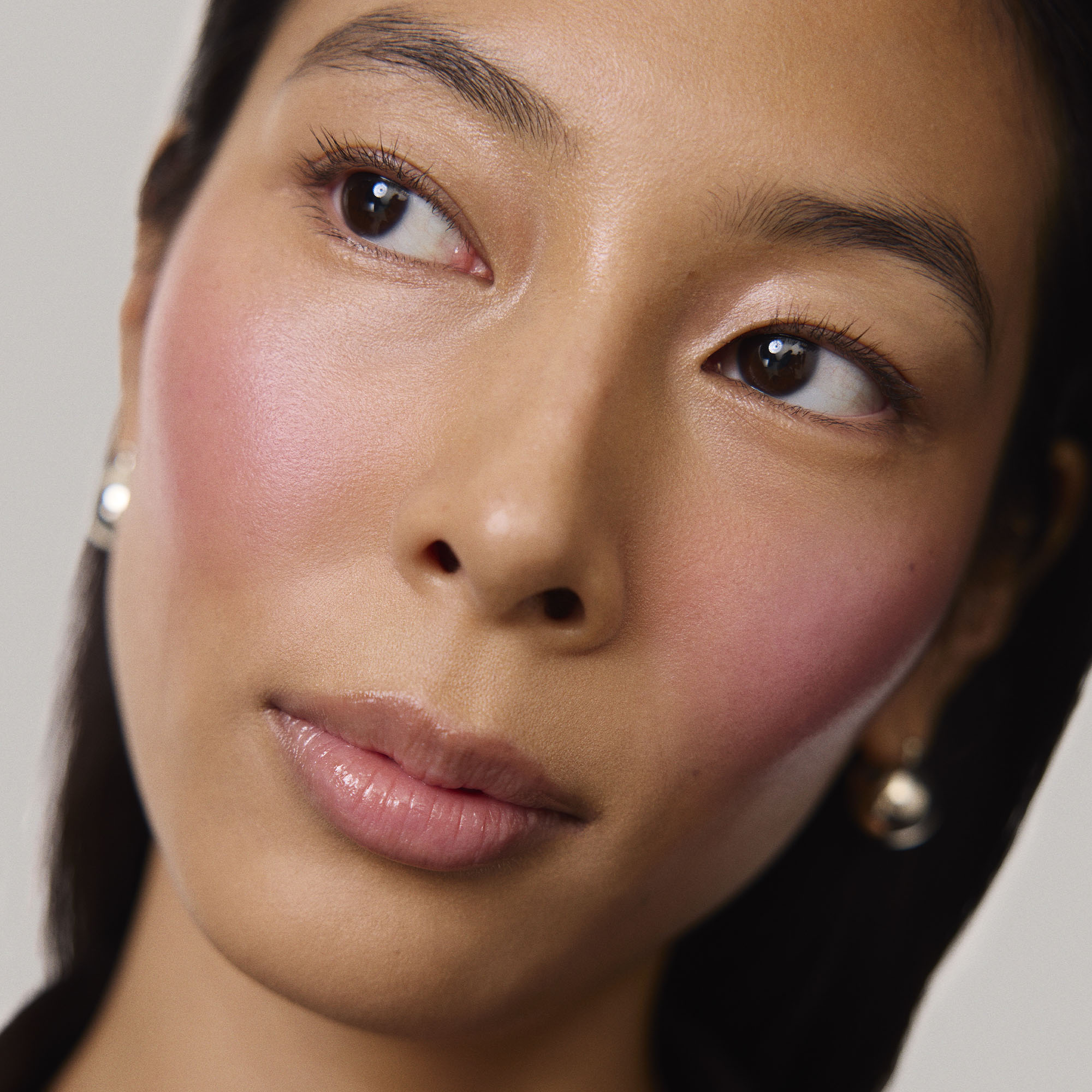 Master ||  Model is wearing Flush Balm in shade Cheeky