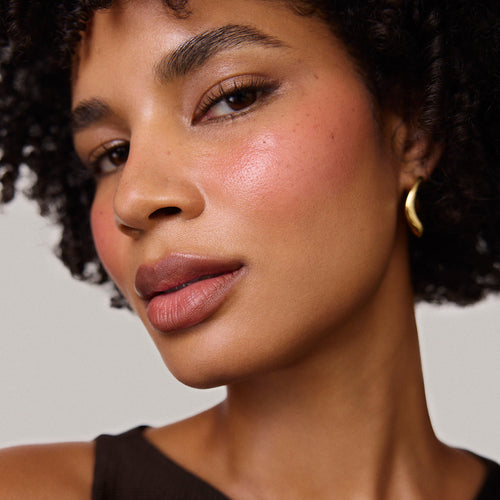 Master ||  Model is wearing Flush Balm in shade Lustiano