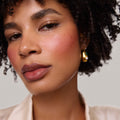 Master ||  Model is wearing Flush Balm in shade Postmodern.