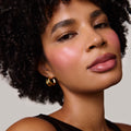 Master ||  Model is wearing Flush Balm in shade Stockholm.