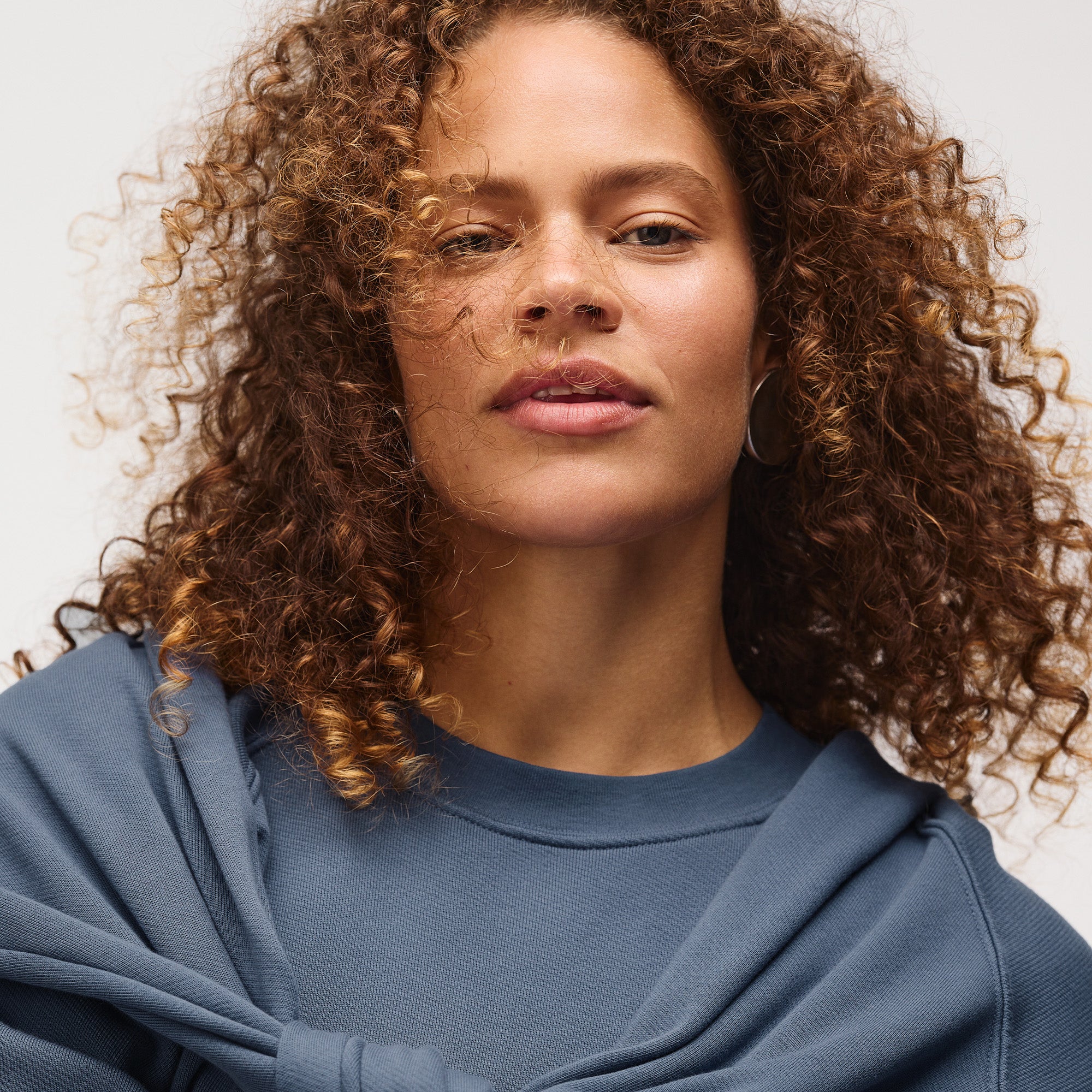 Master || Model is wearing The Anniversary Sweatshirt.