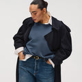 Master || Model is wearing The Anniversary Sweatshirt.