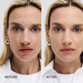 Master || Bisque Before, After on model.