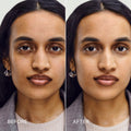 Master || Suede Before, After model is wearing Suede.