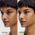 Master || Before, After on model wearing Burlwood.
