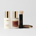 Master || Image of The Prep Set which includes Great Skin Moisturizer, Great Skin Serum, Brush No. 1, The Minimalist 