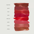 Master | | Swatches of Shades Equestrian, Maison, Court, Power, Vermillion, Sunday, Classic, Antibes on a white background