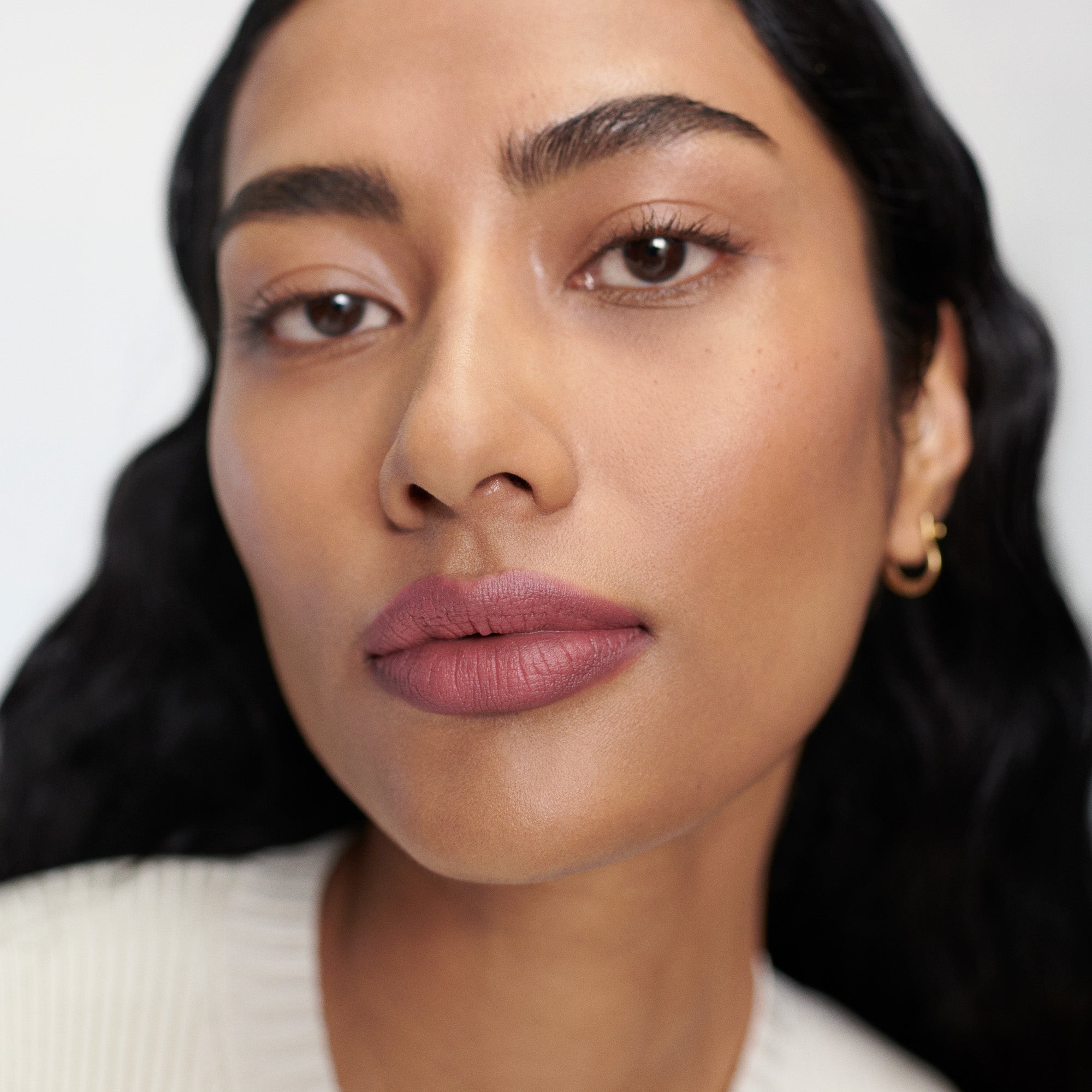 Sunday | face::medium | Shikin wears Signature Lip Matte in Sunday